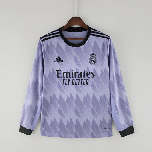 Real Madrid 22/23 Away Long Sleeve