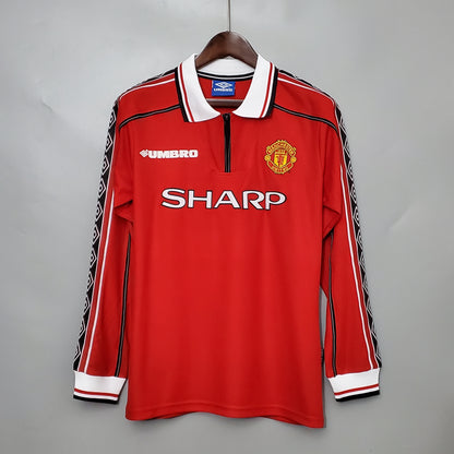 Manchester United 98/99 Home Long Sleeve