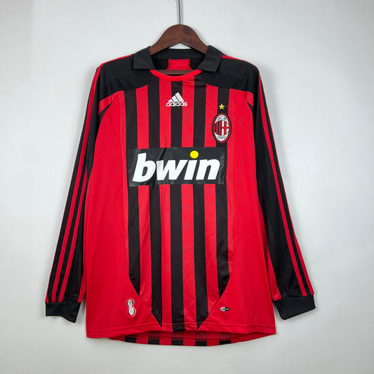 Ac Milan 07/08 Home Long Sleeve