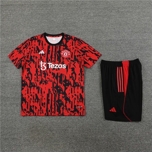 Manchester United Short Sleeve Training Set