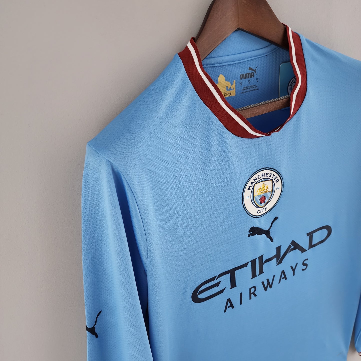 Manchester City 22/23 Home Long Sleeve