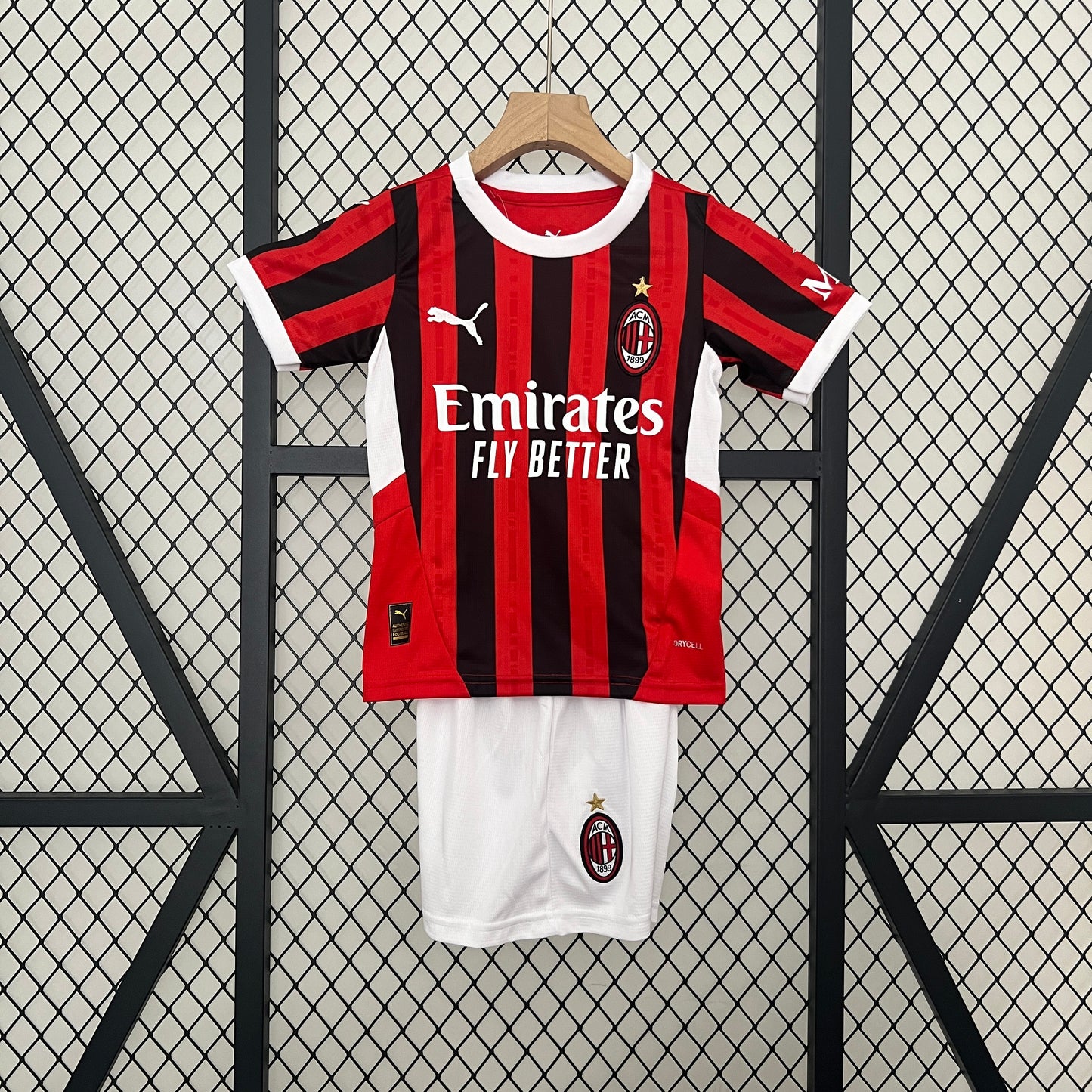 Ac Milan 24/25 Home Shirt Kids