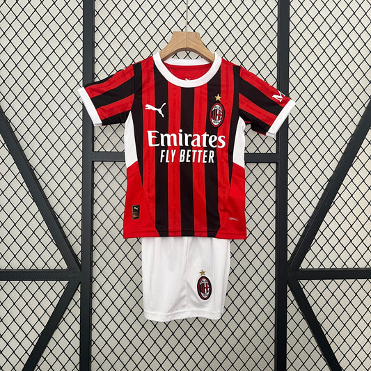 Ac Milan 24/25 Home Shirt Kids