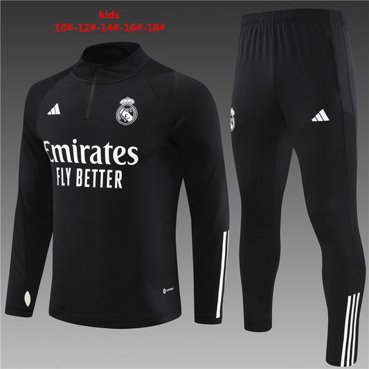 Real Madrid Kids Training Tracksuit