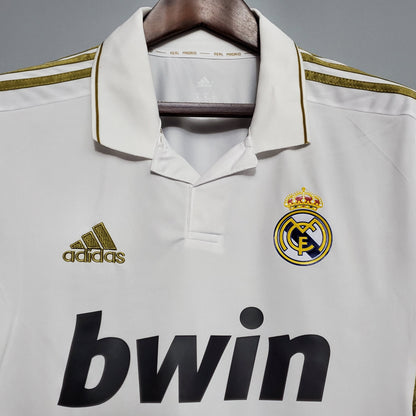 Real Madrid 11/12 Home Long Sleeve