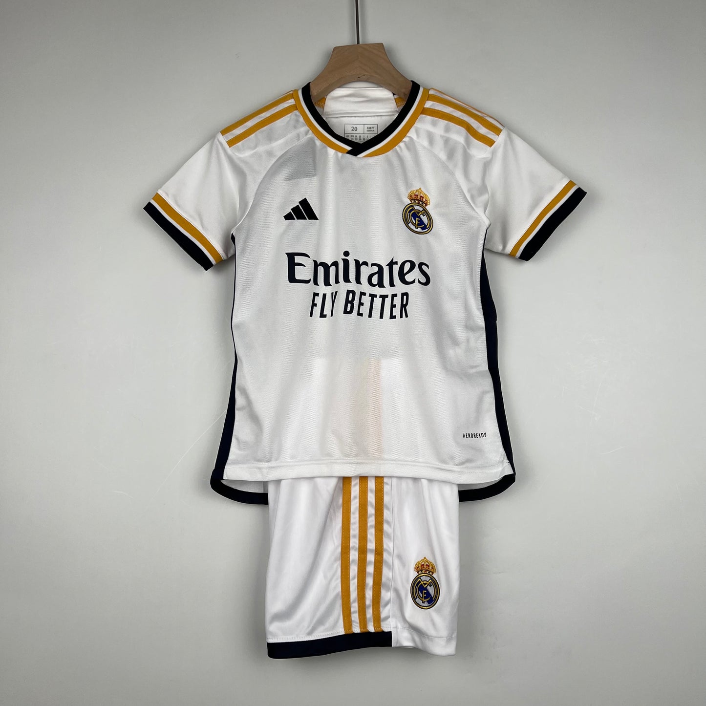 Real Madrid 23/24 Home Kids